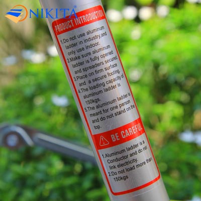 Thang nhôm ghế bậc lớn NIKITA KEIWA