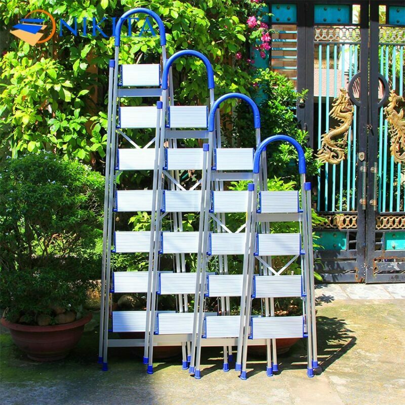 Thang nhôm ghế tay vịn kiểu Đức NIKITA