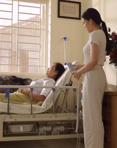 Giường bệnh Nikita Dcn16 đa chức năng