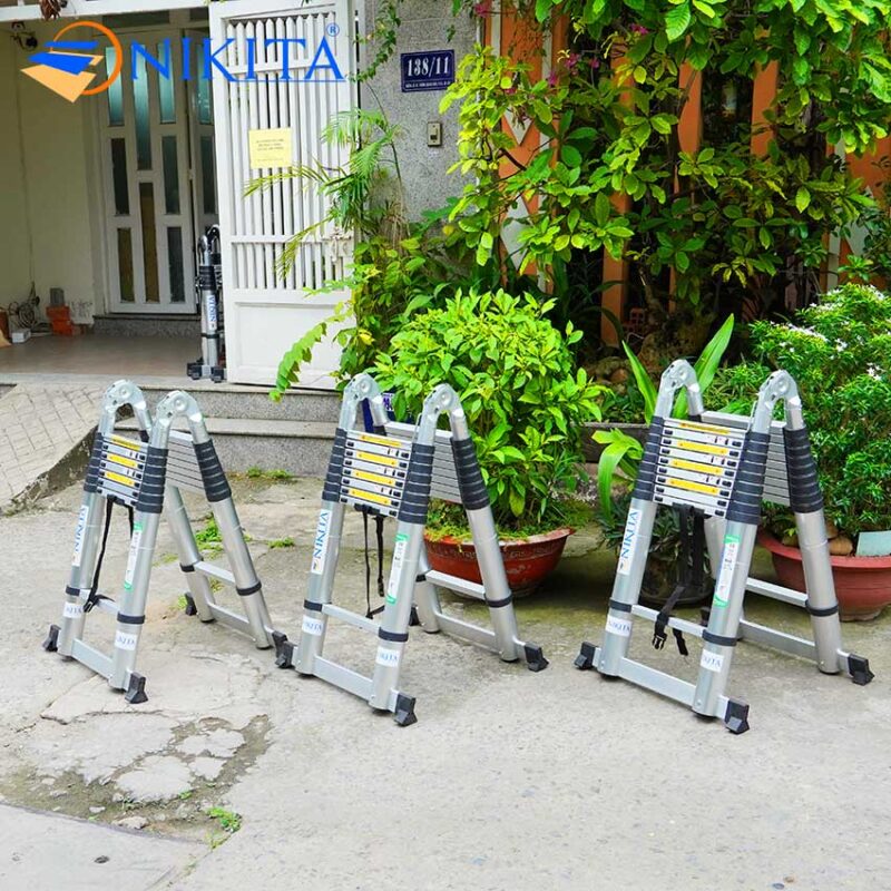 Thang nhôm rút đôi đa năng A-I NIKITA