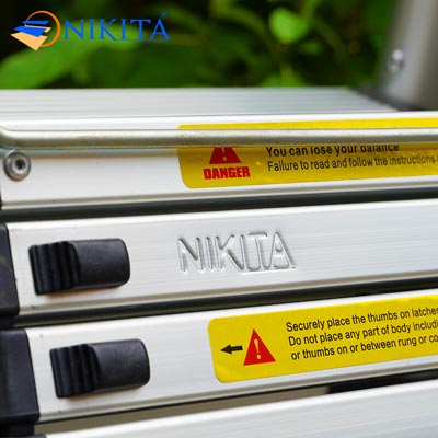 Thang nhôm rút đôi đa năng A-I NIKITA