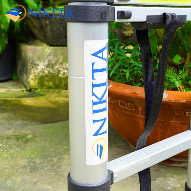 Thang nhôm rút đơn NIKITA