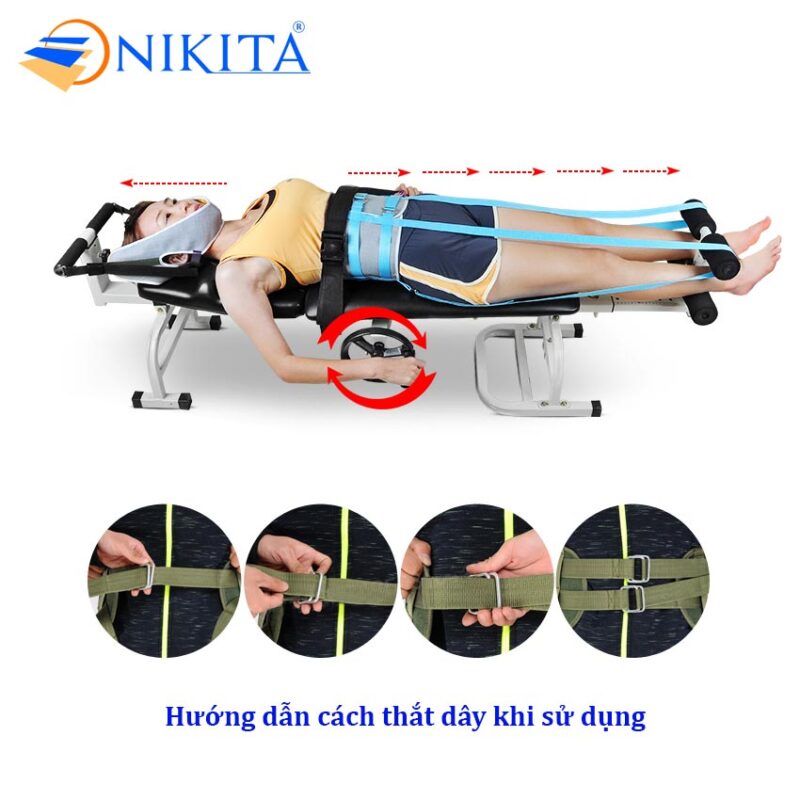 Giường kéo giãn cột sống lưng NIKITA YH0013