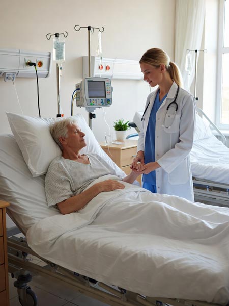 Giường bệnh NIKITA, giường y tế chăm sóc cho người già